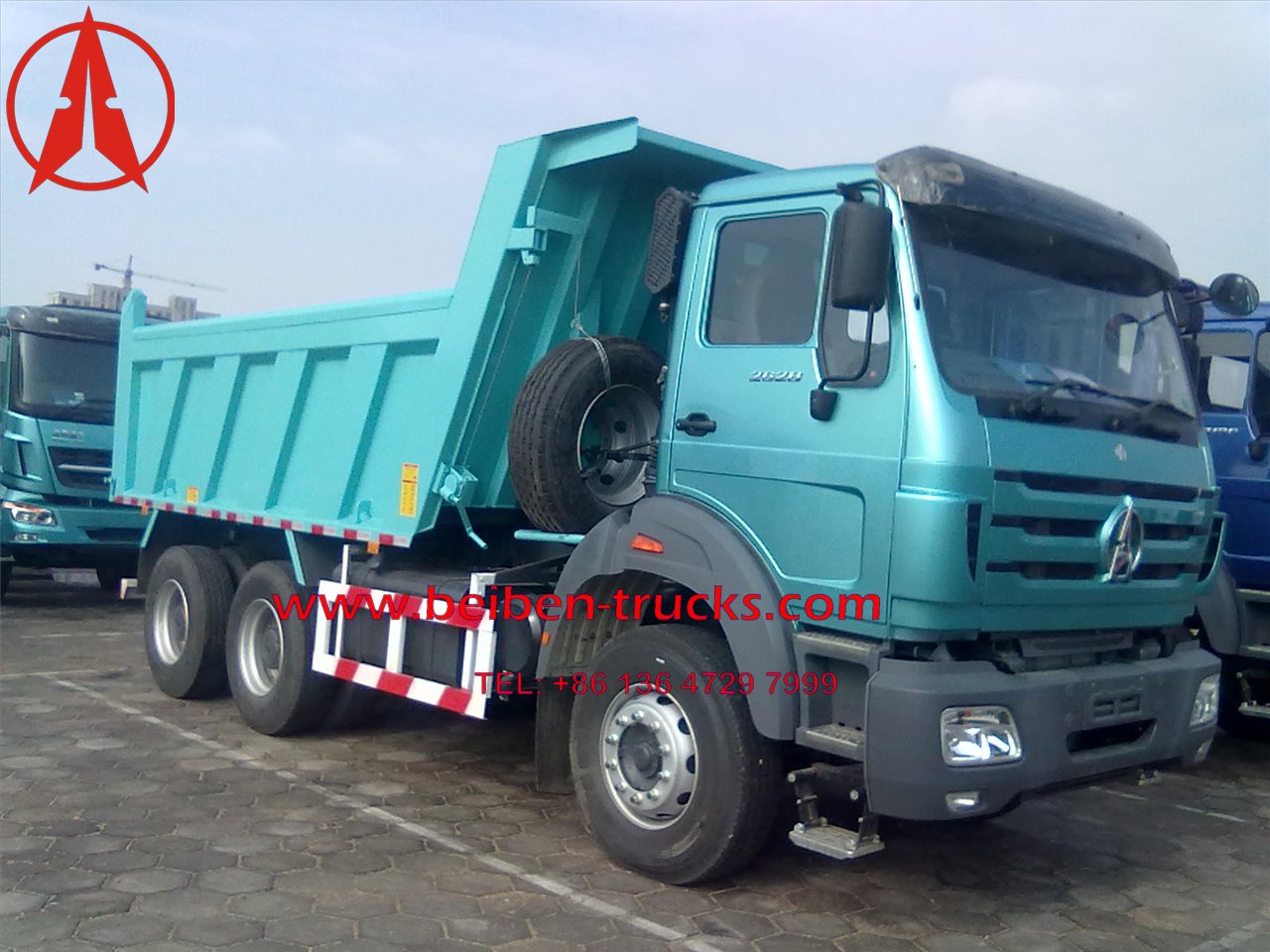baotou Beiben 50 T dump trucks supplier