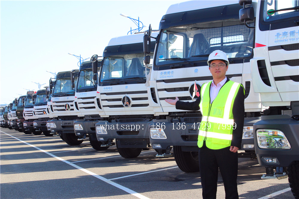Algeria - 20 units beiben 2538 prime movers are exported 