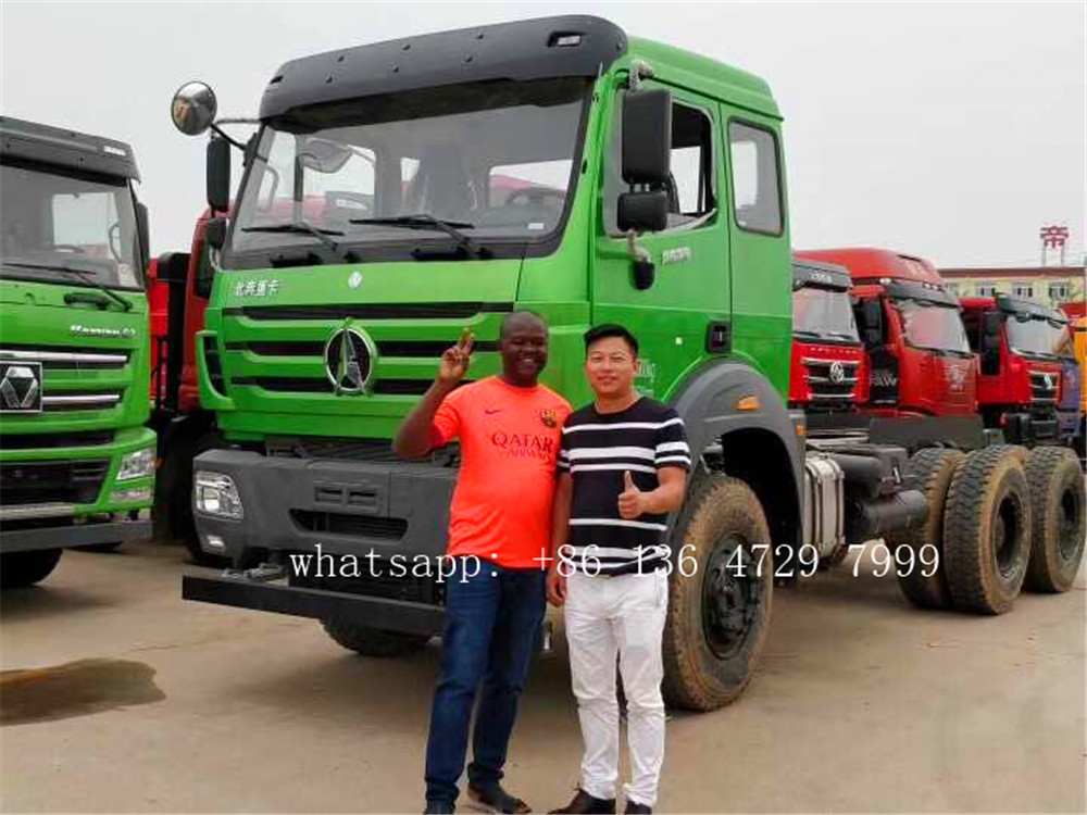 Congo- Beiben 2638 trucks parts are exported 
