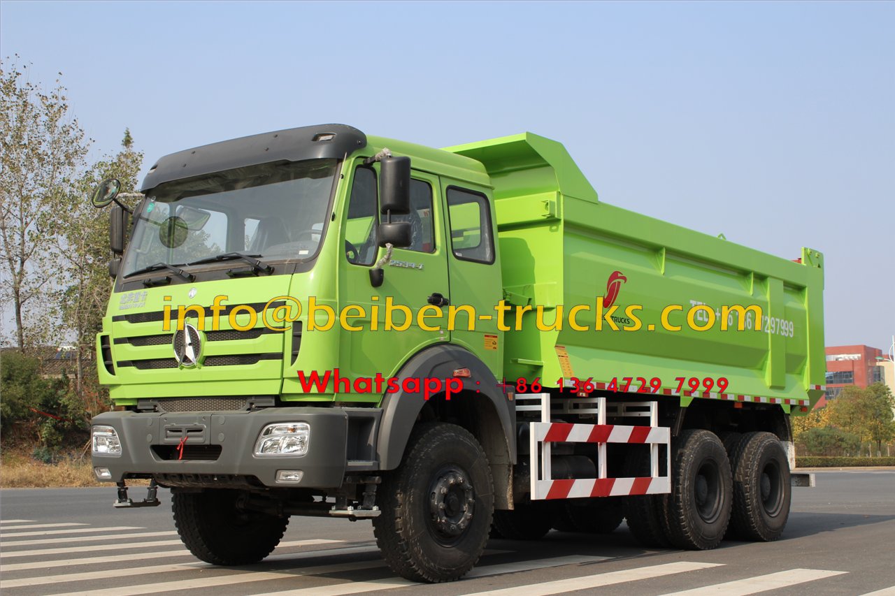 Baotou beiben 2534 dump truck supplier