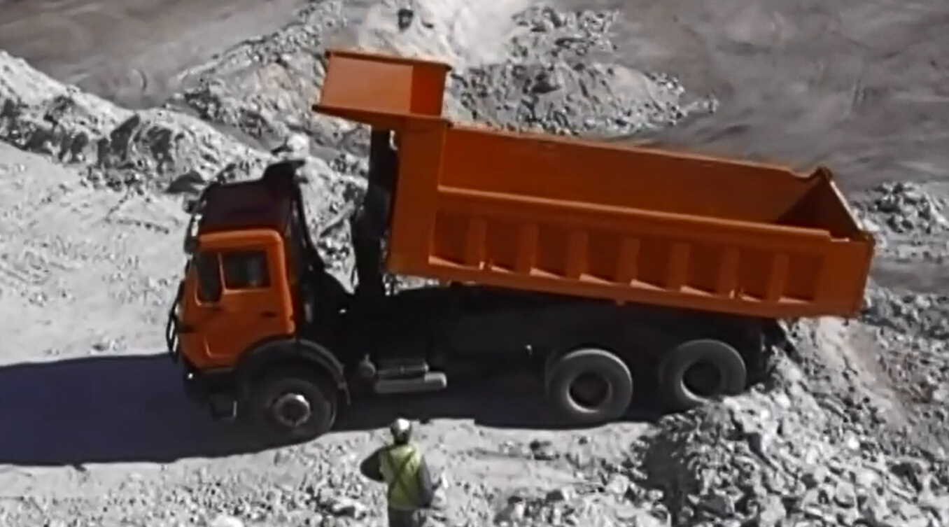 Beiben 2534K dump truck in customer mine site