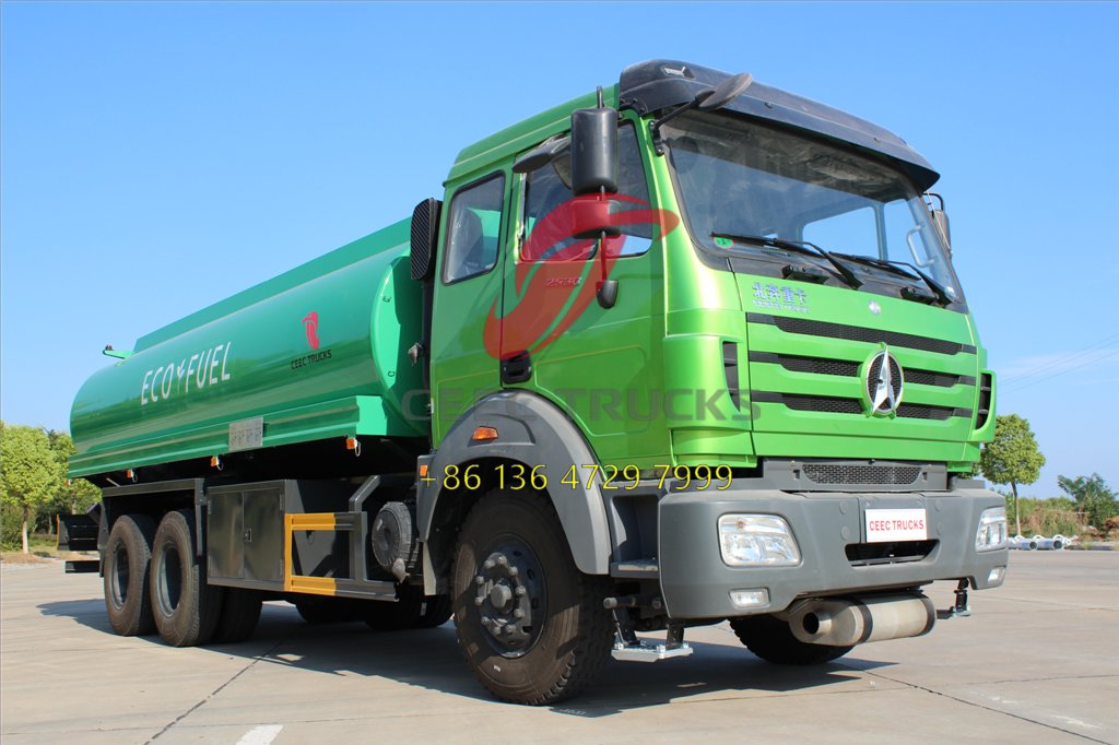 3 units Beiben 2530 fuel tanker truck in stock on big sale 