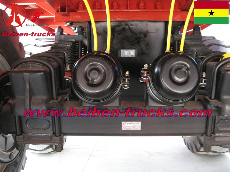 60 T heavy duty bogie suspension cargo semitrailer 