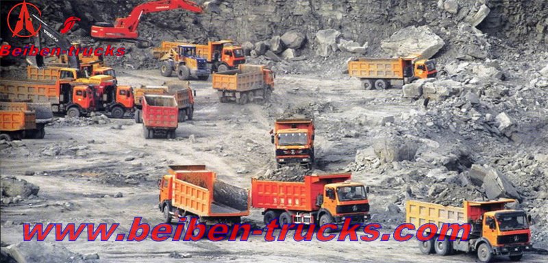 Congo beiben dump trucks