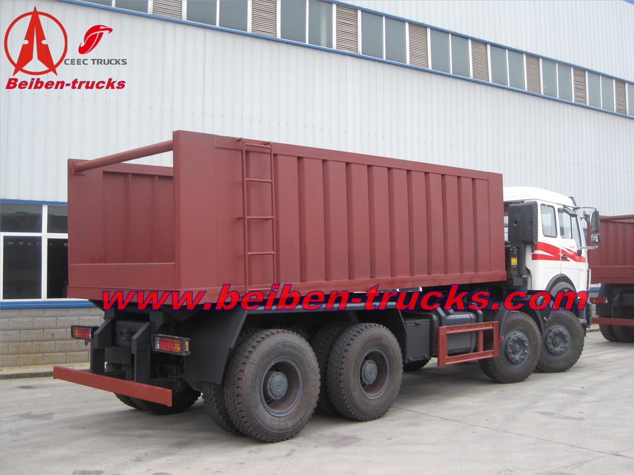 mogolia beiben 12 wheeler dump trucks