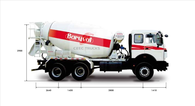 beiben v3 mixer trucks