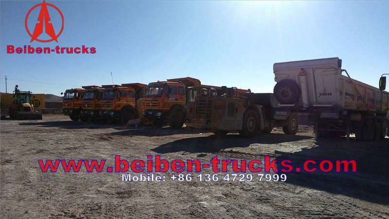 Beiben 12 wheeler dump truck 3142 type 