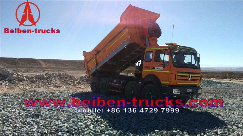 Beiben 12 wheeler dump truck 3142 type 