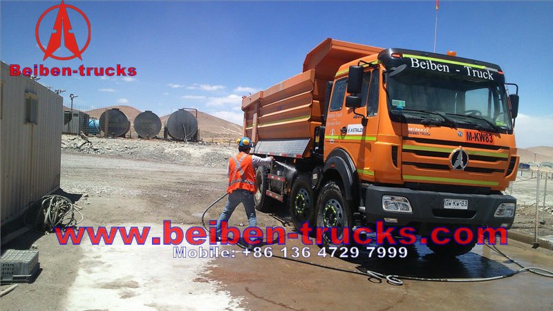 Beiben 12 wheeler dump truck 3142 type 