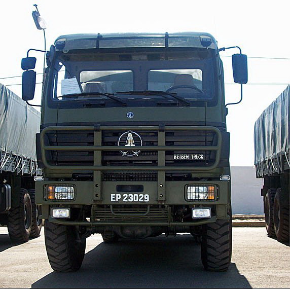 beiben military truck for peru