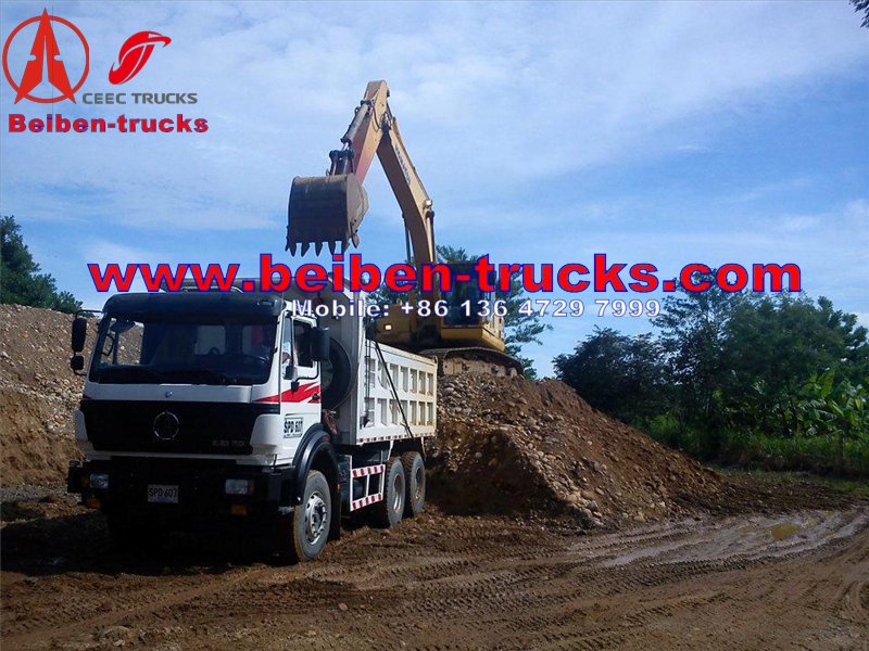 Beiben dump truck for africa congo 