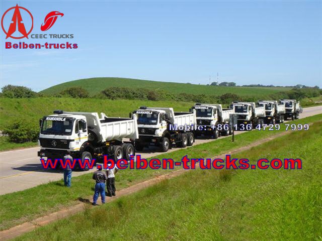 Beiben dump truck for africa congo 
