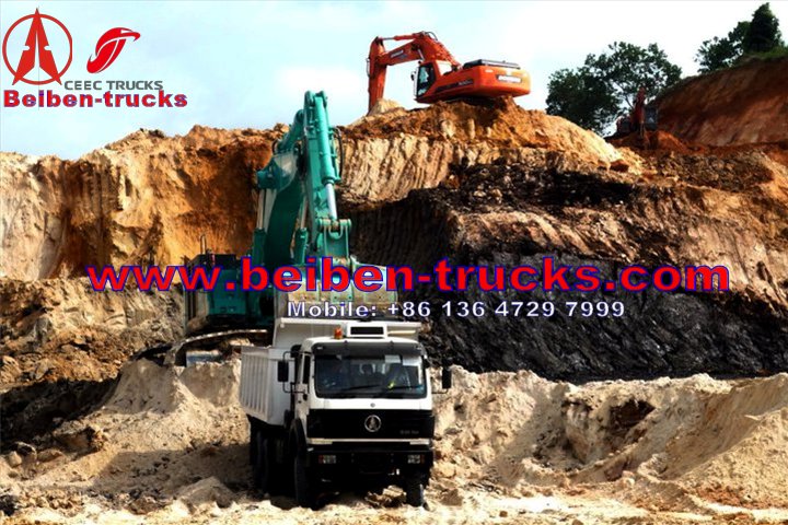 Beiben dump truck for africa congo 