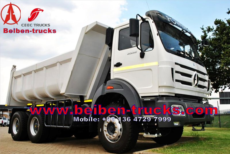 beiben dump trucks for africa customer