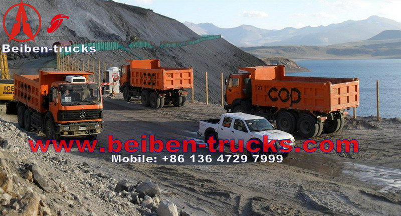 north benz dump truck