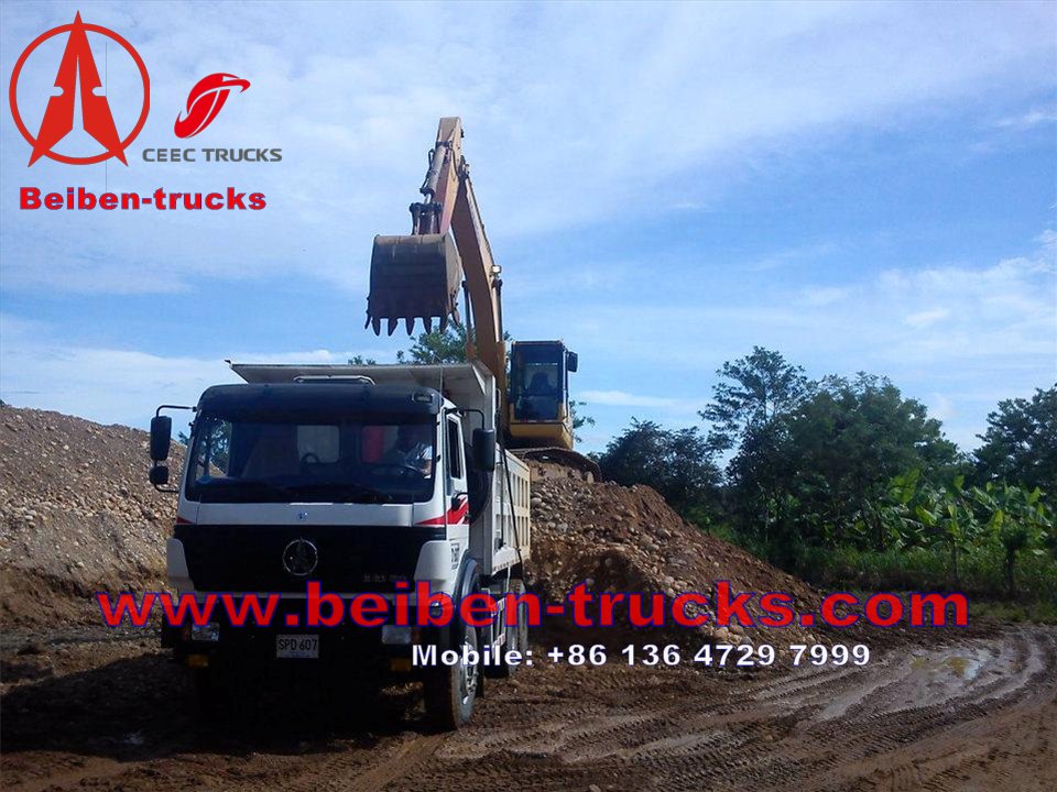 beiben tractor truck for congo customer