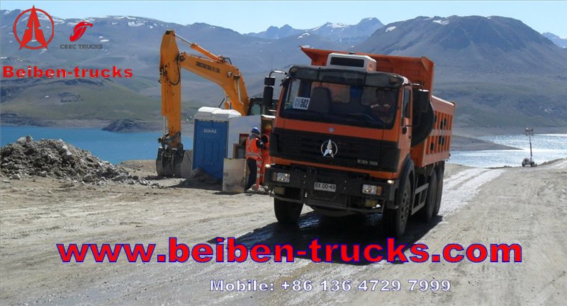 Beiben dump truck for africa congo