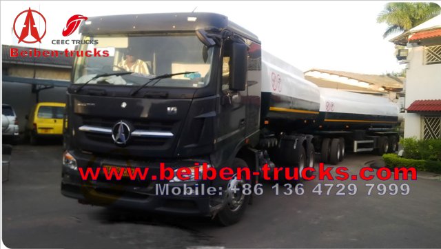 beiben V3 fuel tanker truck 