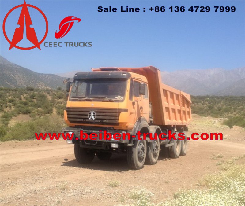 china beiben 60 T tipper trucks supplier