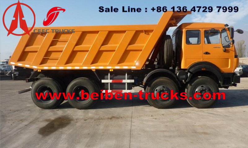 china beiben 60 T tipper trucks supplier