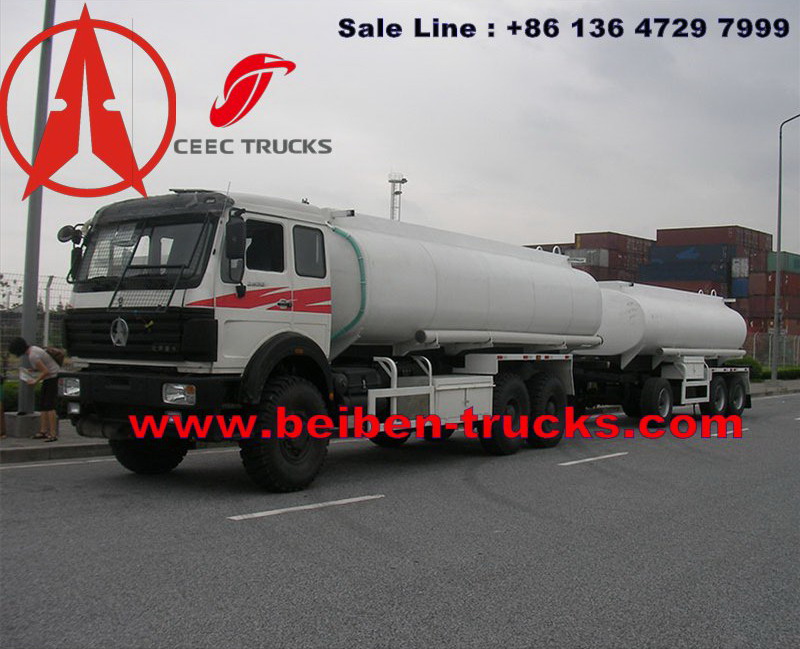 congo beiben trucks supplier of fuel tanker truck 