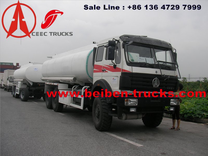 congo beiben trucks supplier of fuel tanker truck 