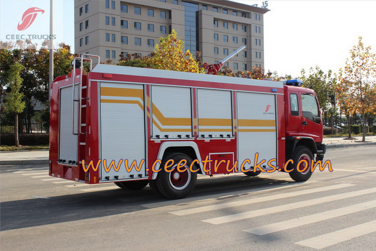 beiben fire trucks manufacturer 