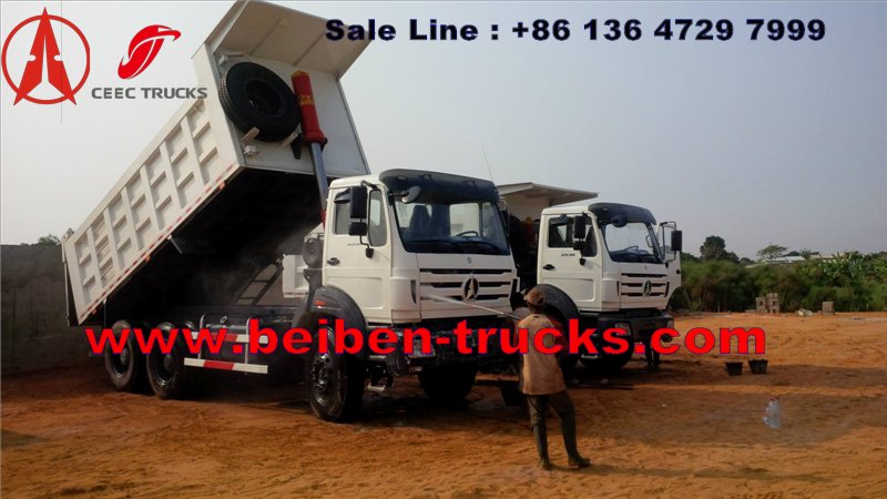 congo beiben dump trucks china supplier