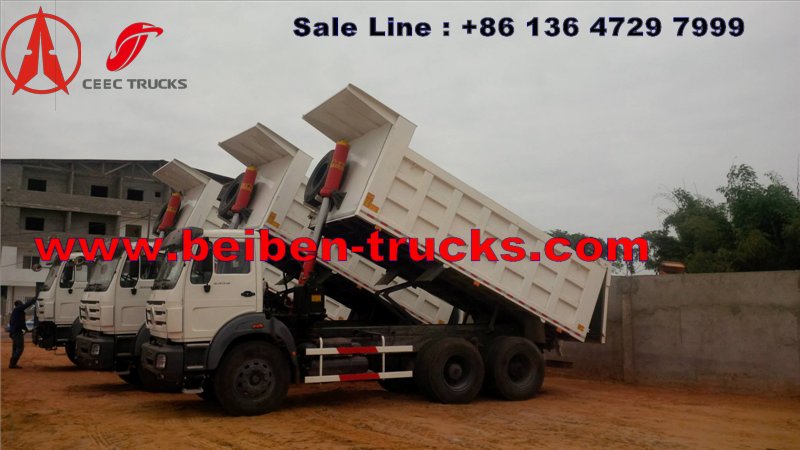 congo beiben dump trucks china supplier