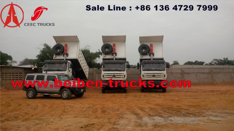 congo beiben dump trucks china supplier