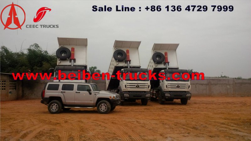 congo beiben dump trucks china supplier