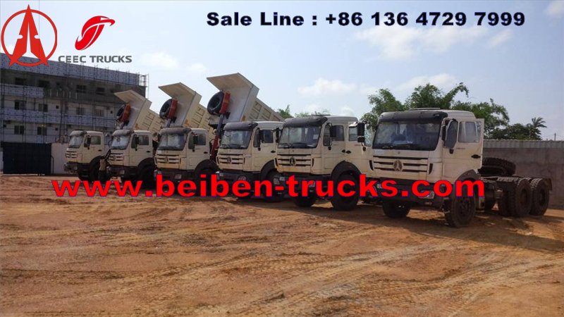 congo beiben dump trucks china supplier