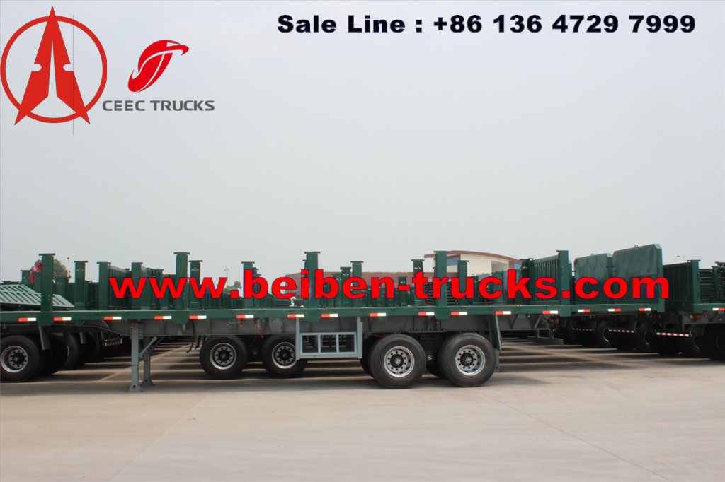 china 2 axle bogie suspension semitrailer manufacturer 