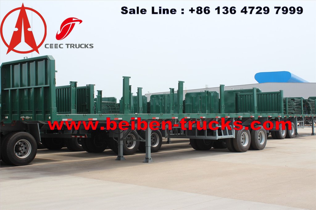 china 2 axle bogie suspension semitrailer manufacturer 