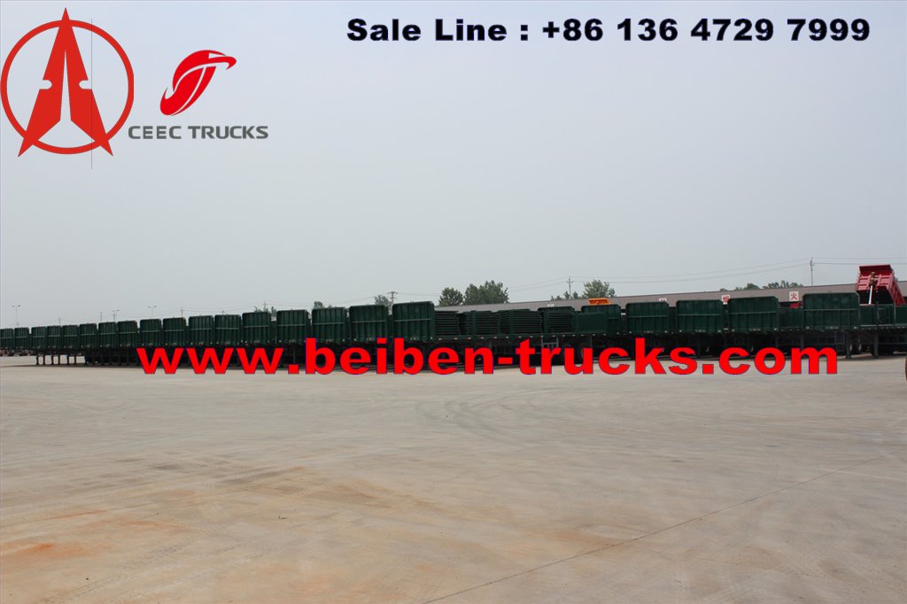 china 2 axle bogie suspension semitrailer manufacturer 