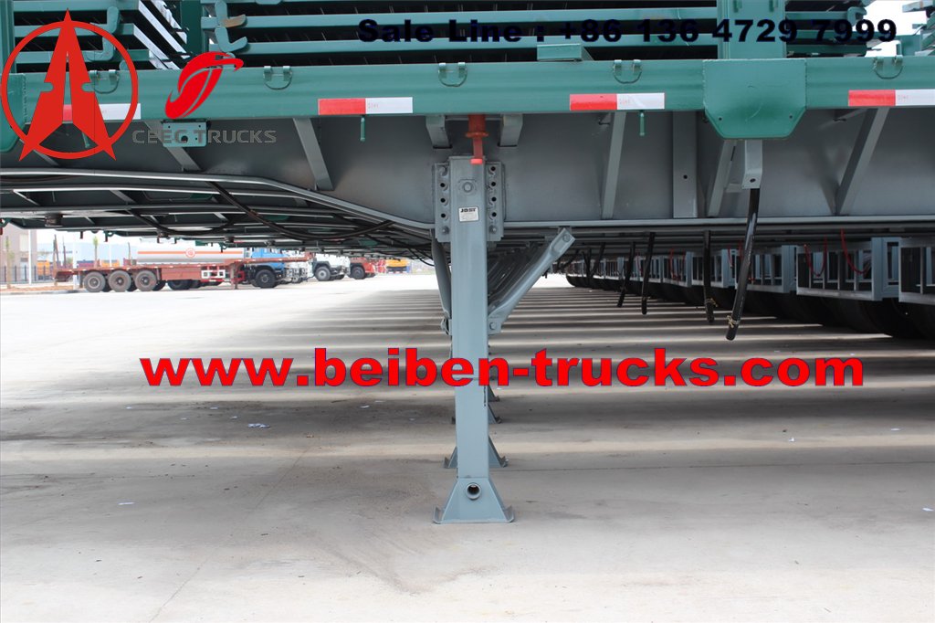 china 2 axle bogie suspension semitrailer manufacturer 