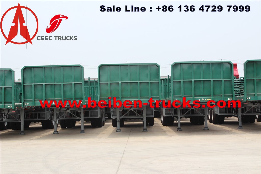 china 2 axle bogie suspension semitrailer manufacturer 