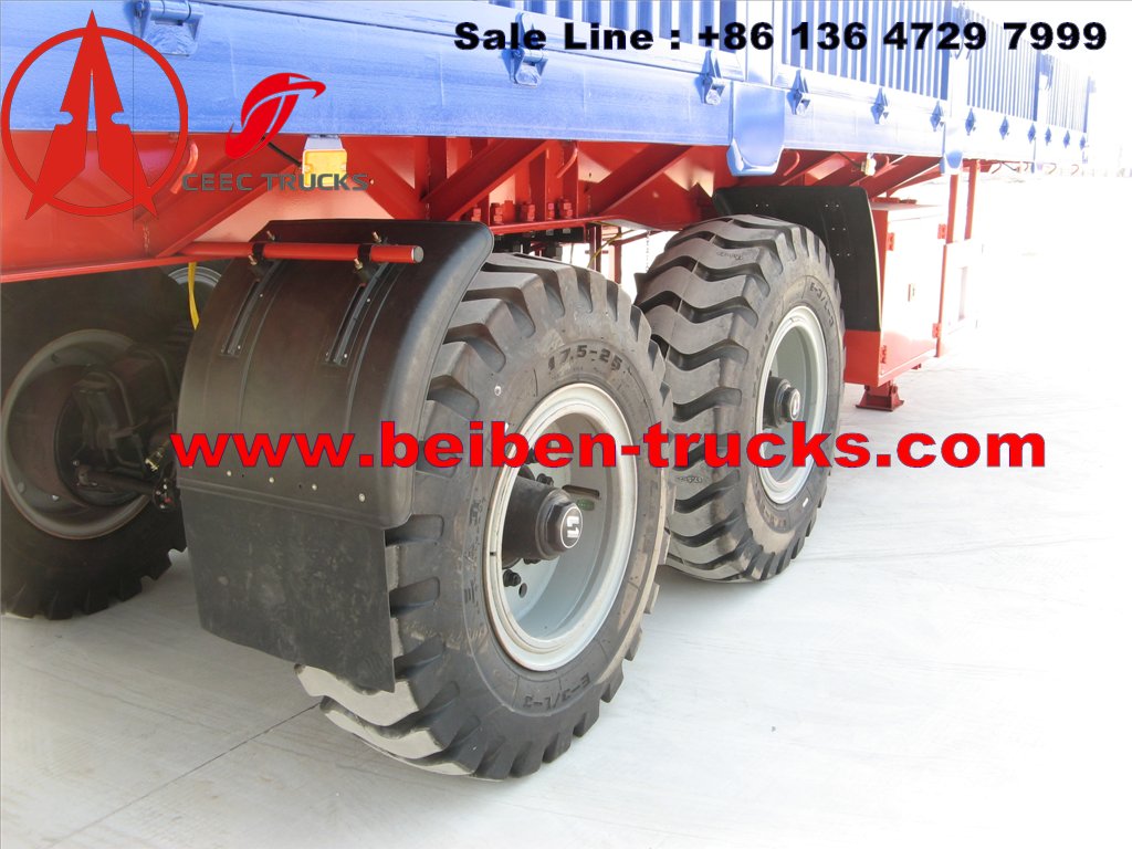 china 2 axle bogie suspension semitrailer manufacturer