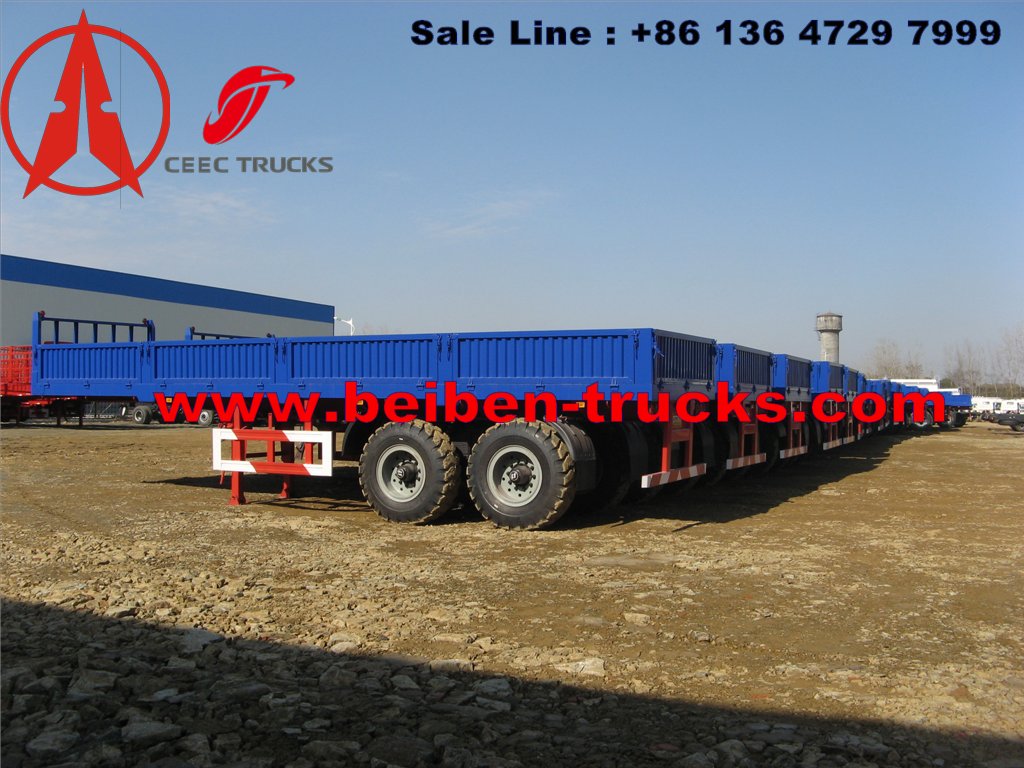 china 2 axle bogie suspension semitrailer manufacturer