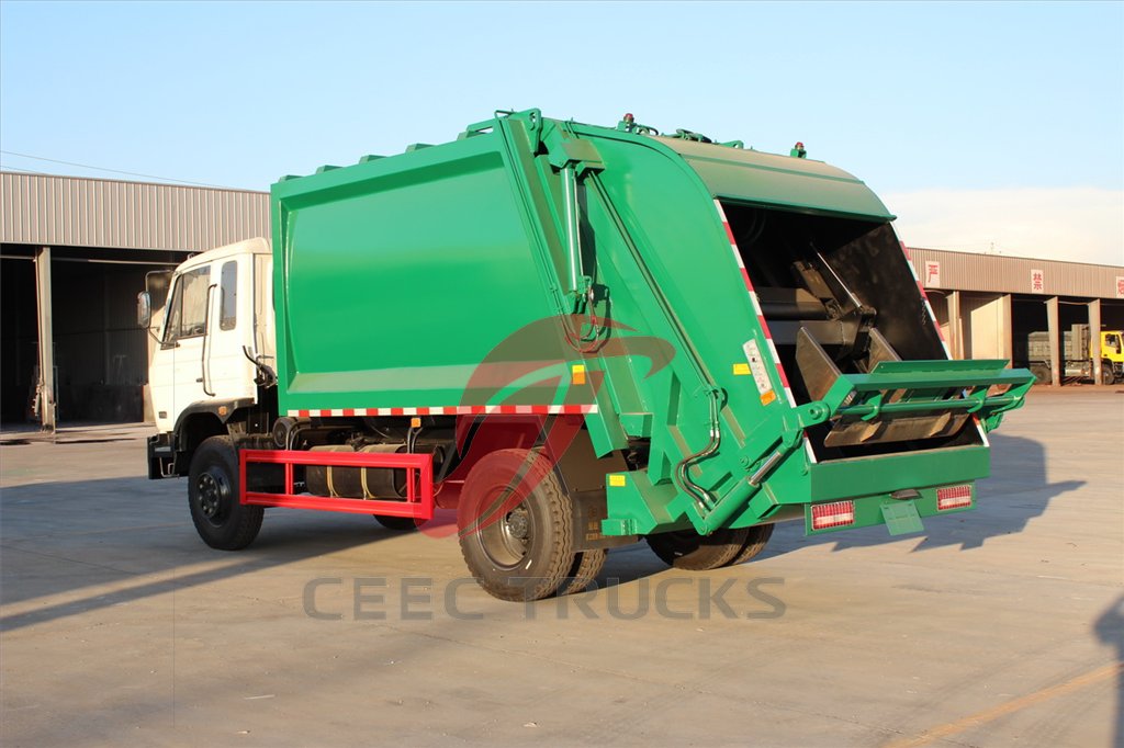 north benz 8 CBM rear loading truck