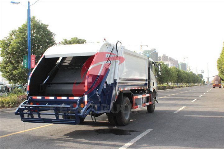 north benz 10 cbm garbage compactor truck 