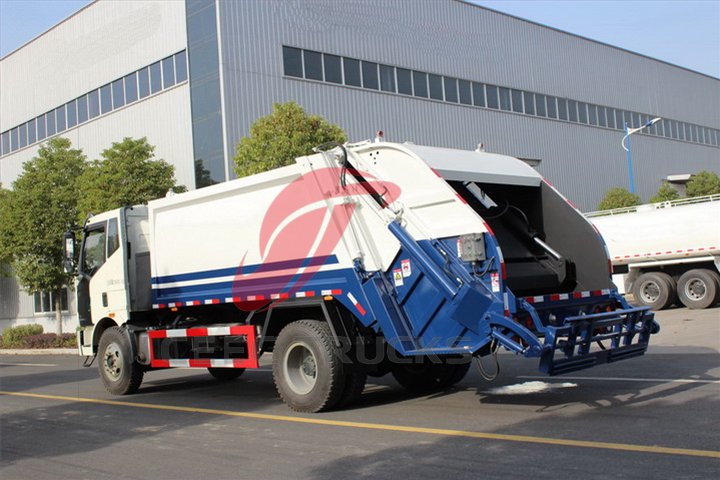 north benz 10 cbm garbage compactor truck 