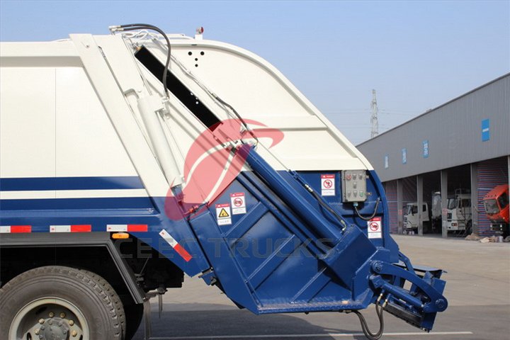 north benz 10 cbm garbage compactor truck 