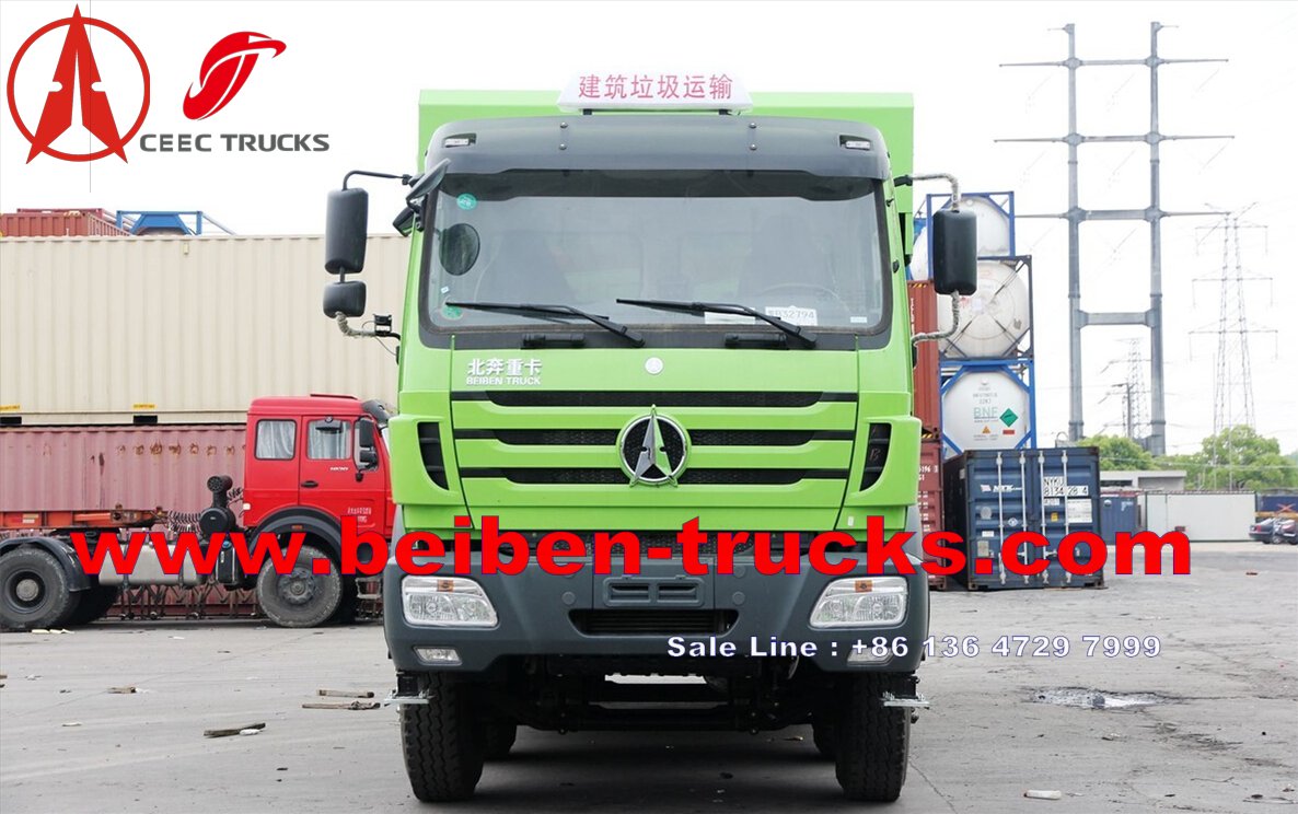 beiben 12 wheeler dump truck manufacturer