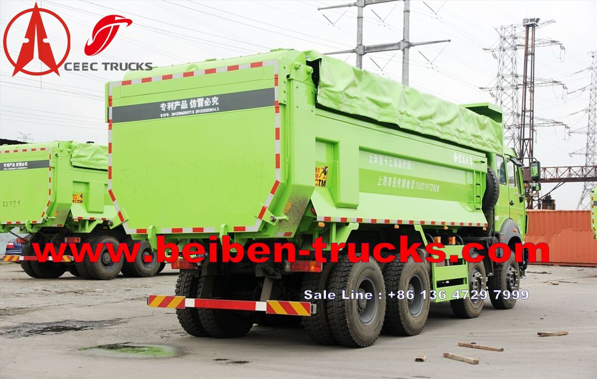 beiben 12 wheeler dump truck manufacturer