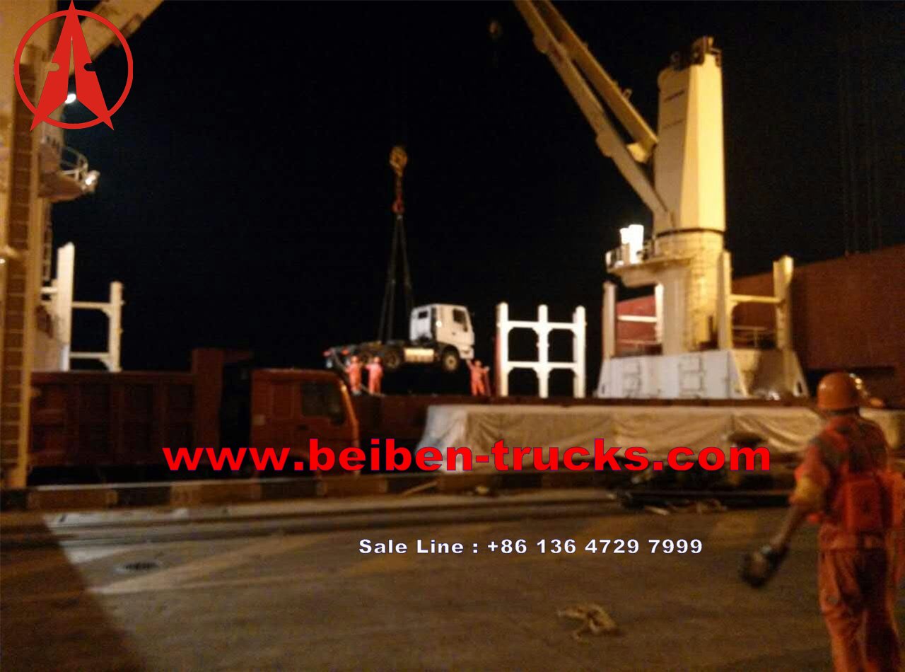 beiben 2534K dump truck for shipping 