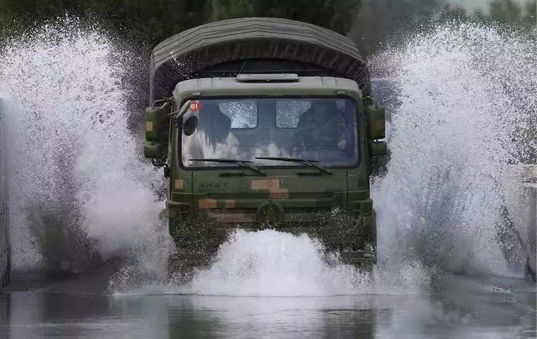 beiben military truck 