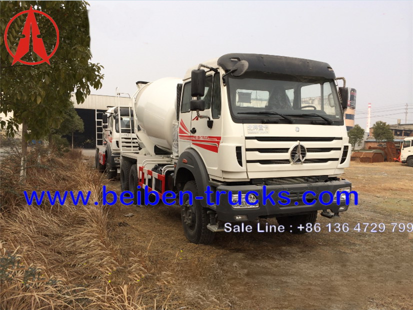 beiben 9 CBM concrete mixer truck