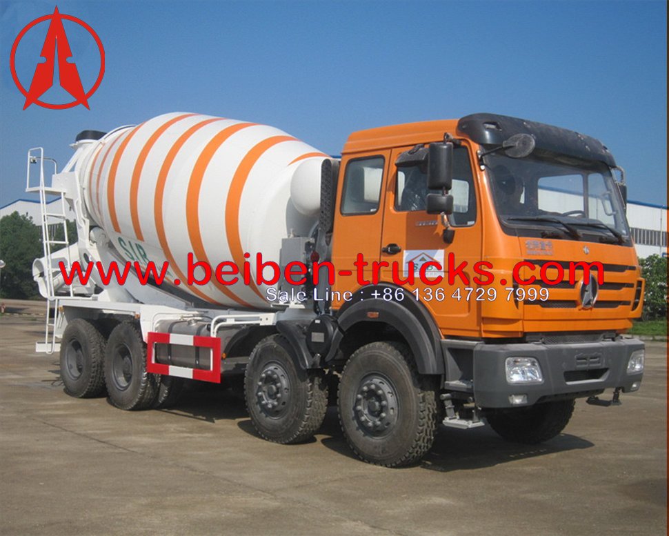 beiben 14 CBM concrete mixer truck manufacturer