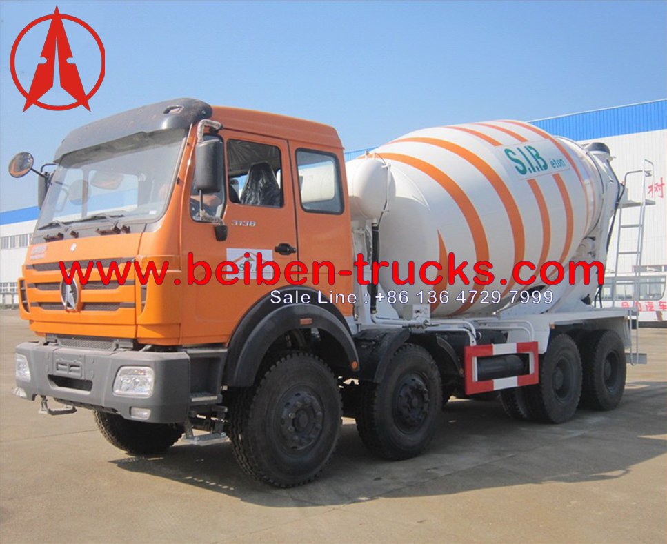 beiben 14 CBM concrete mixer truck manufacturer